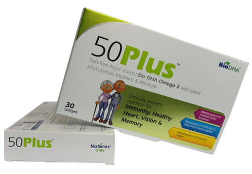 50 Plus : Reduces cognitive impairment in aging